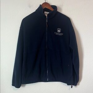 Disney Parks Disneyland Blue Fleece Zip Up Jacket